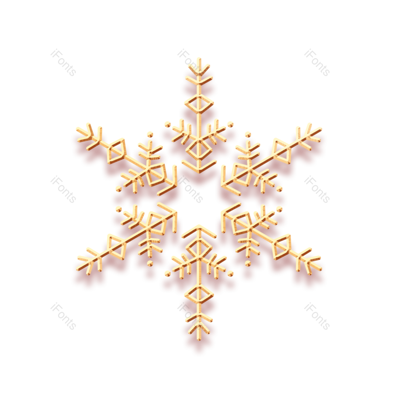 雪花图片,手绘雪花元素,PNG,免抠素材